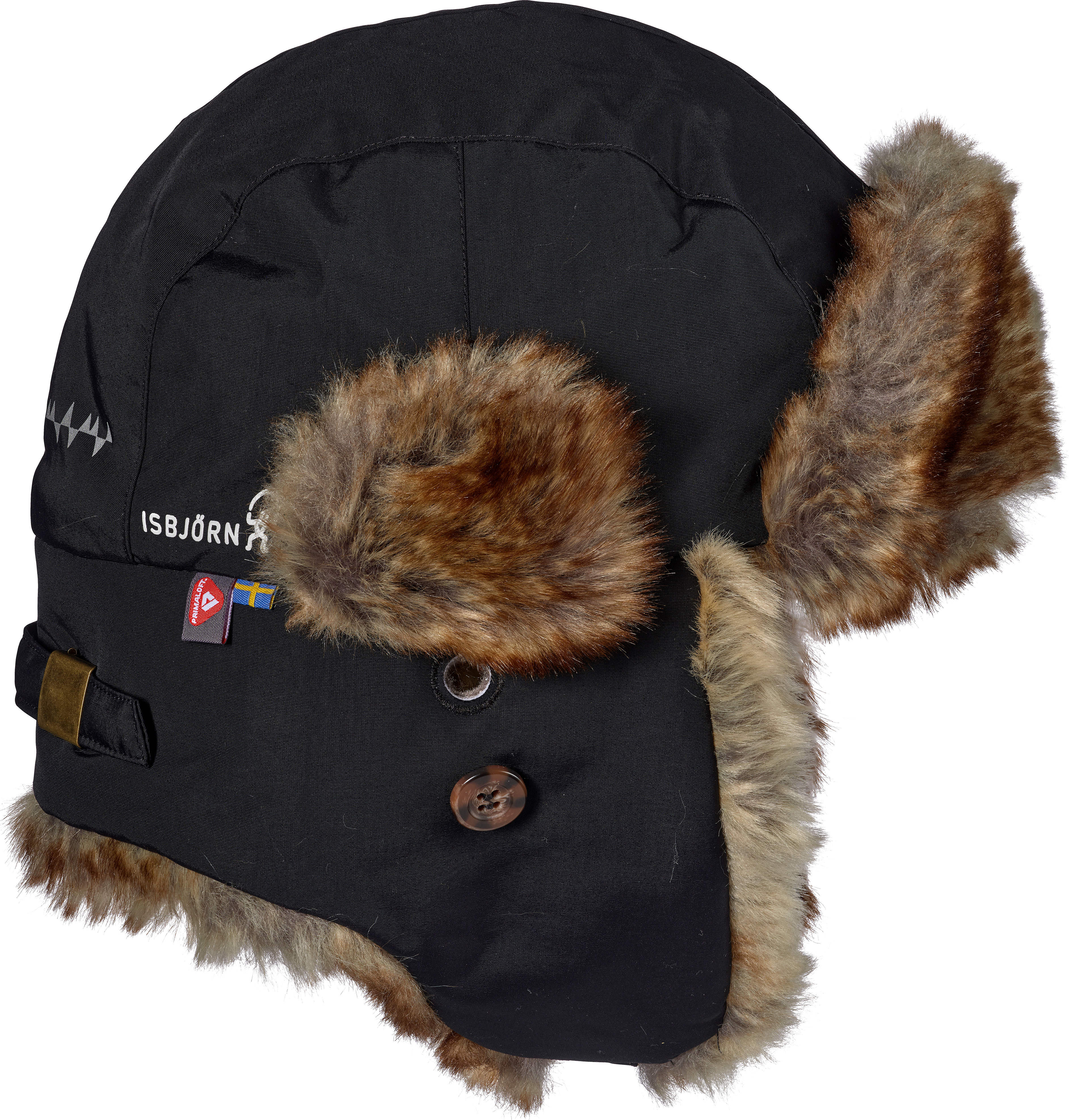 Isbjörn of Sweden Kids’ Squirrel Winter Cap Black