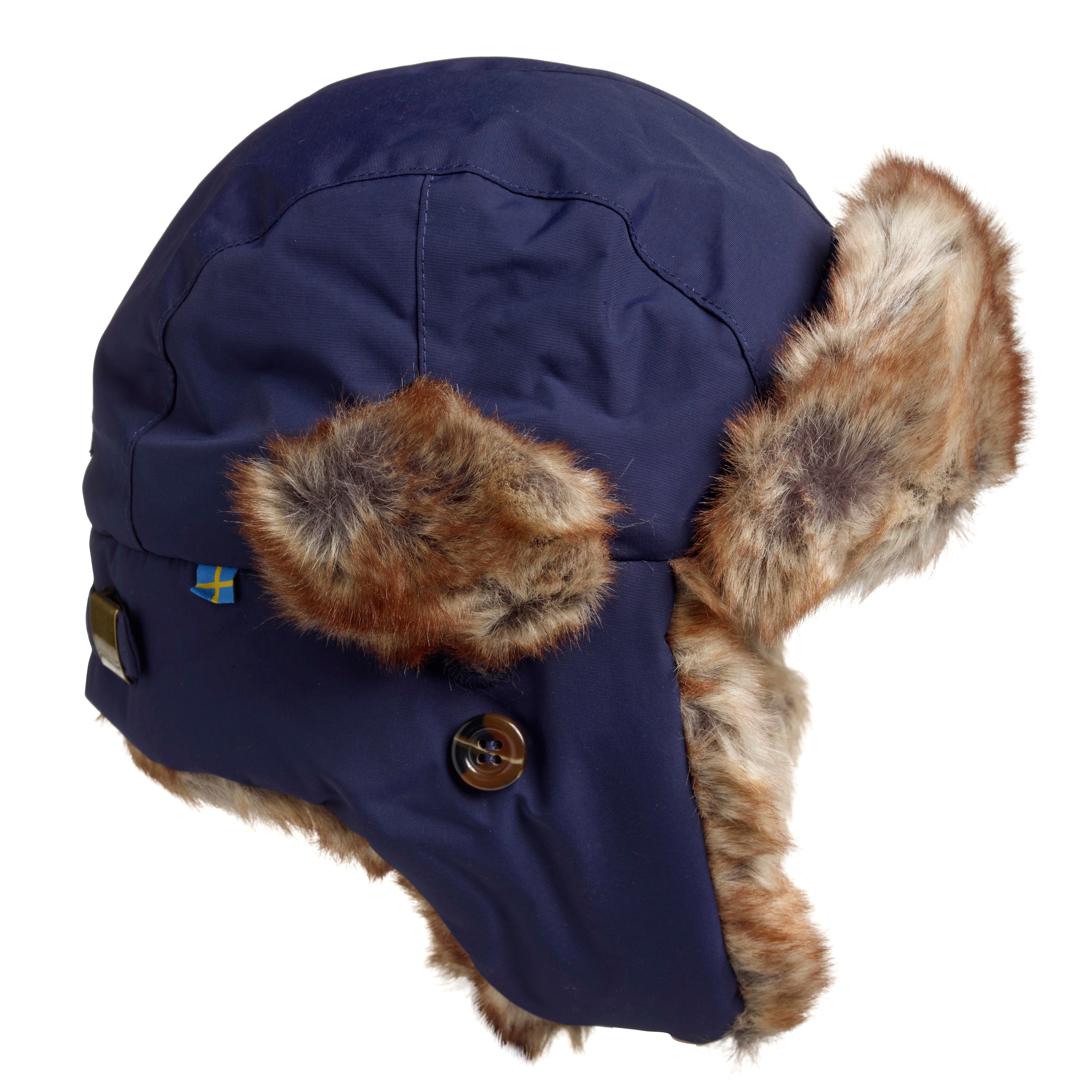 Isbjörn of Sweden Kids’ Squirrel Winter Cap Navy