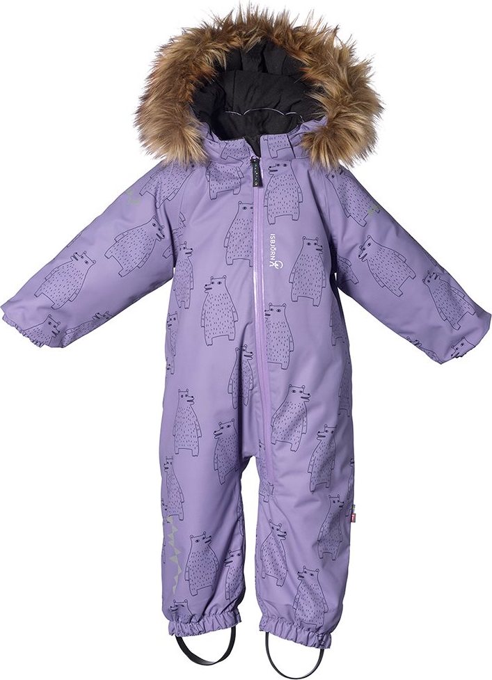 Isbjörn of Sweden Toddlers’ Puffin Winter Jumpsuit Lavender