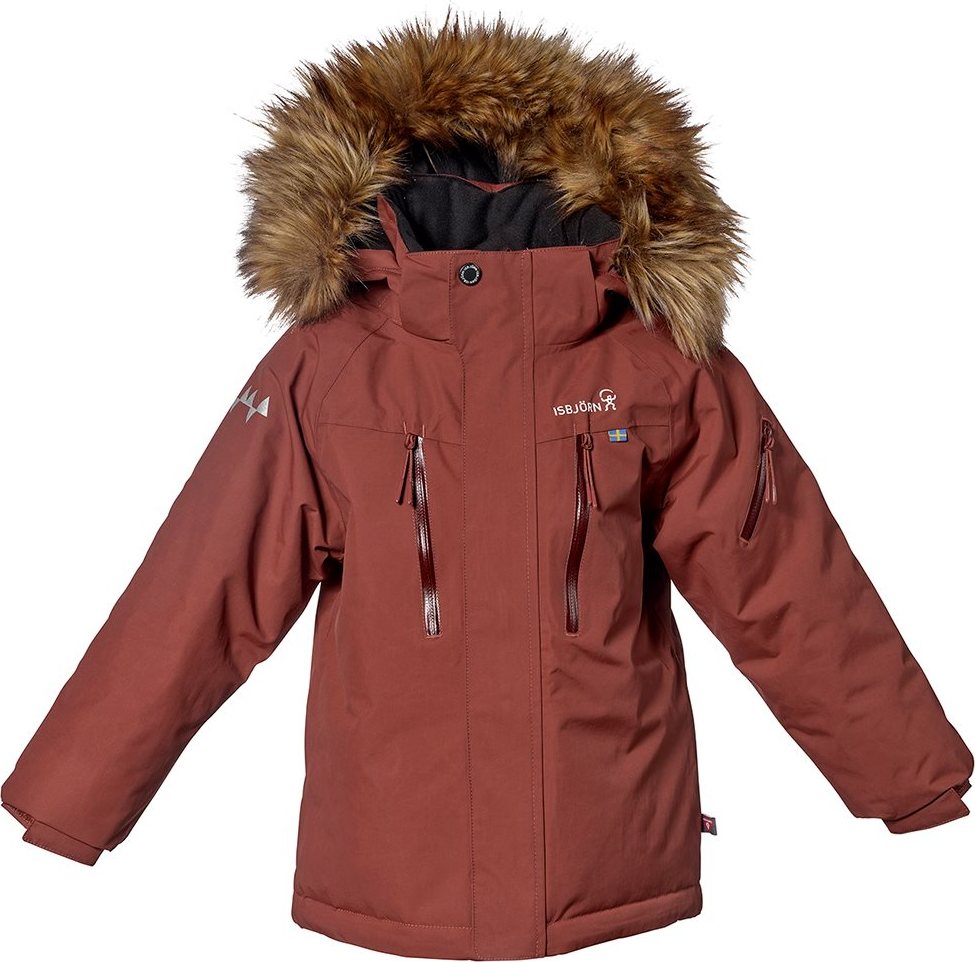 Isbjörn of Sweden Kids’ Snowball Winter Jacket Volcano