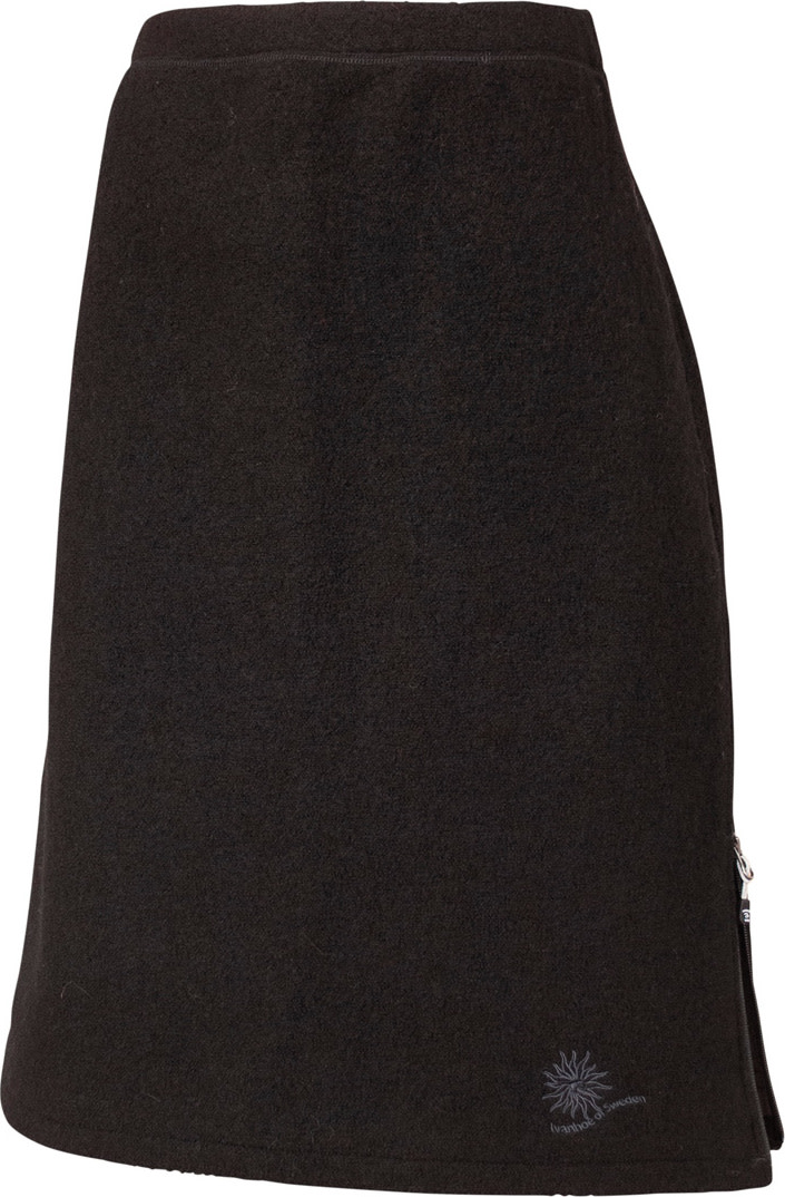 Ivanhoe Women’s Bim Long Skirt Windbreaker Black