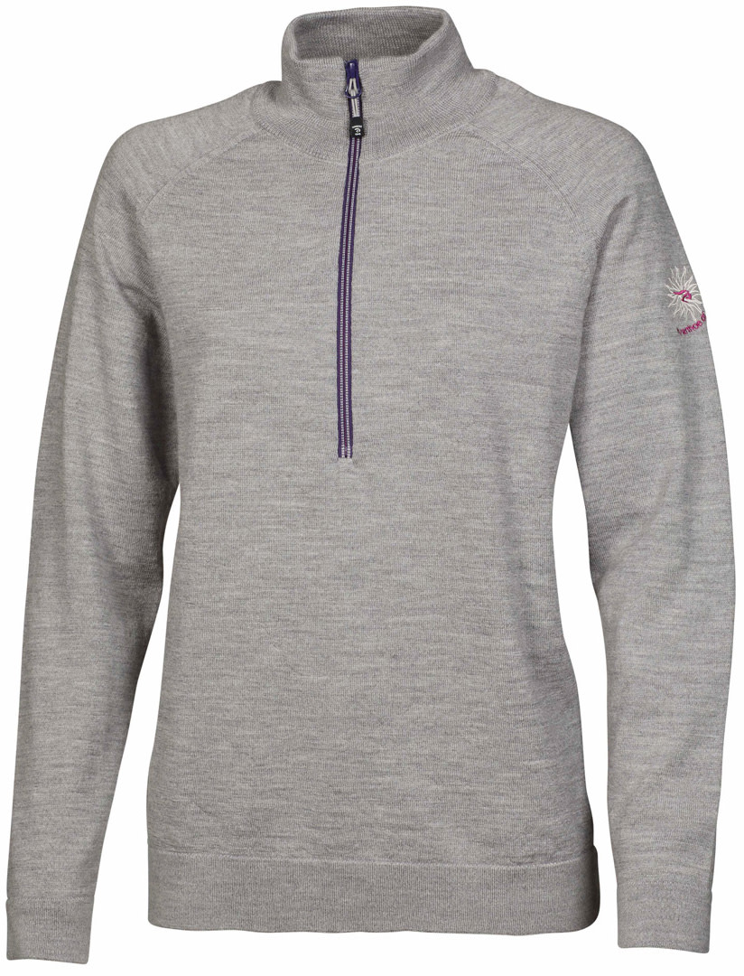 Ivanhoe Women’s Jana Half Zip Grey Marl