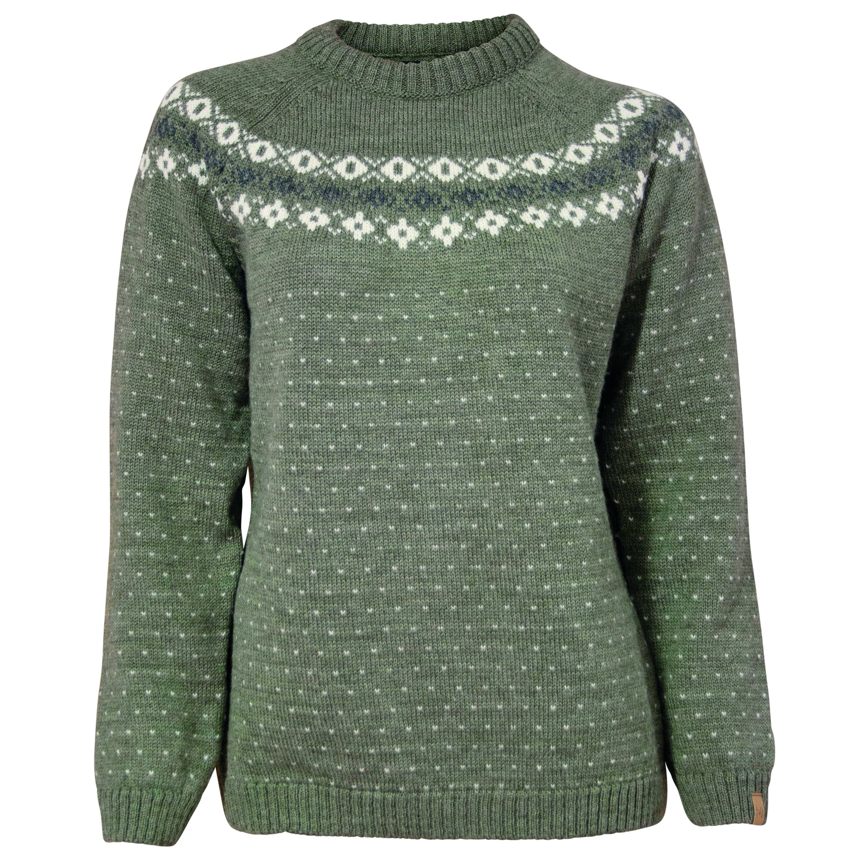 Ivanhoe Women’s Sire Crewneck Lichen Green