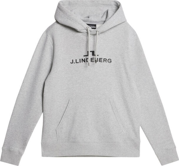 J.Lindeberg Men’s Alpha Hood Light Grey Melange