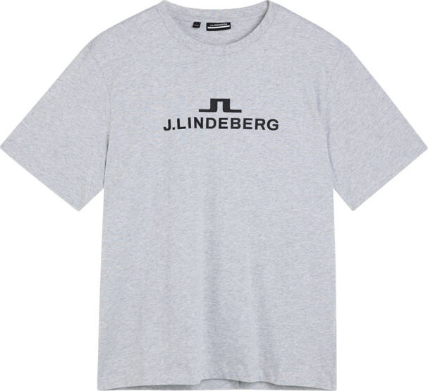 J.LINDEBERG Men’s Alpha T-Shirt Stone Grey Melange