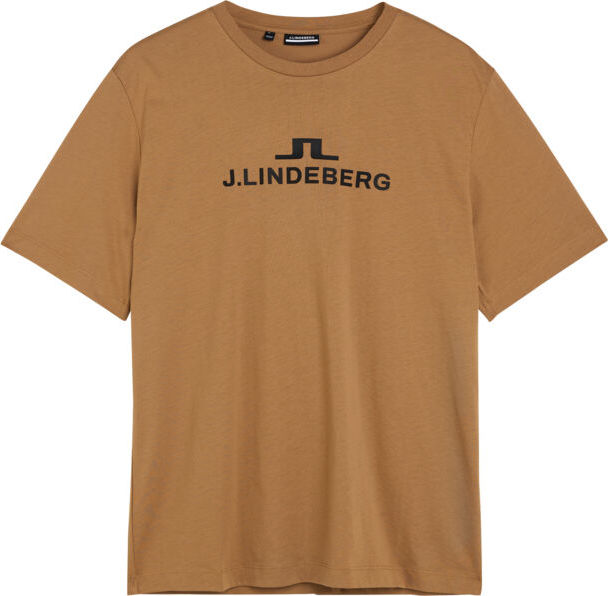 J.LINDEBERG Men’s Alpha T-Shirt Tiger Brown