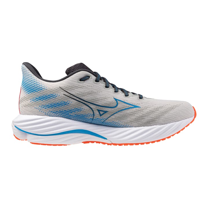 Mizuno Men's Wave Rider 28 Nimbus Cloud/blue Pace/mizuno Ignition Red Mizuno