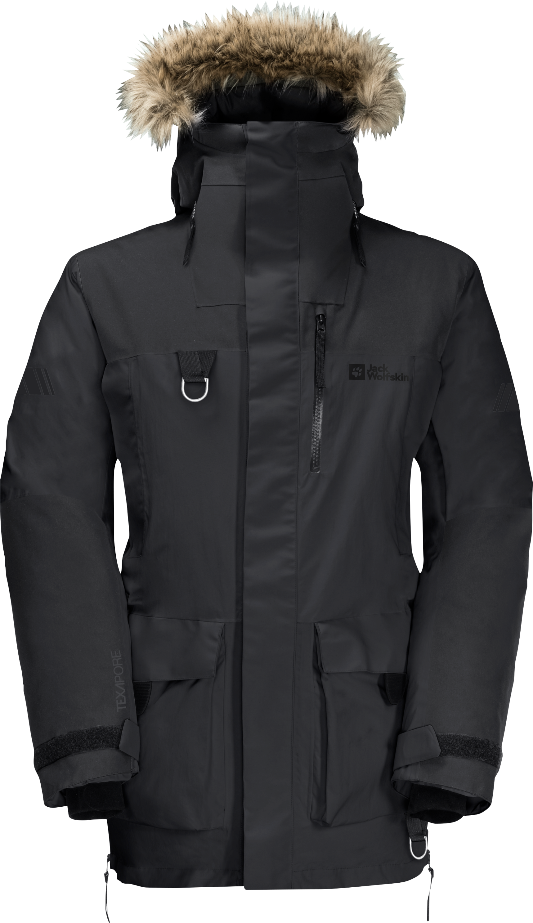 Jack Wolfskin Men’s 1995 Series Parka Black