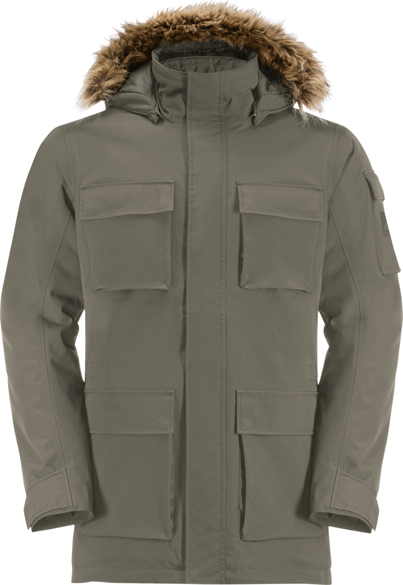 Jack Wolfskin Men s Glacier Canyon Parka Dusty Olive Buy Jack Wolfskin Men s Glacier Canyon Parka Dusty Olive here Outnorth