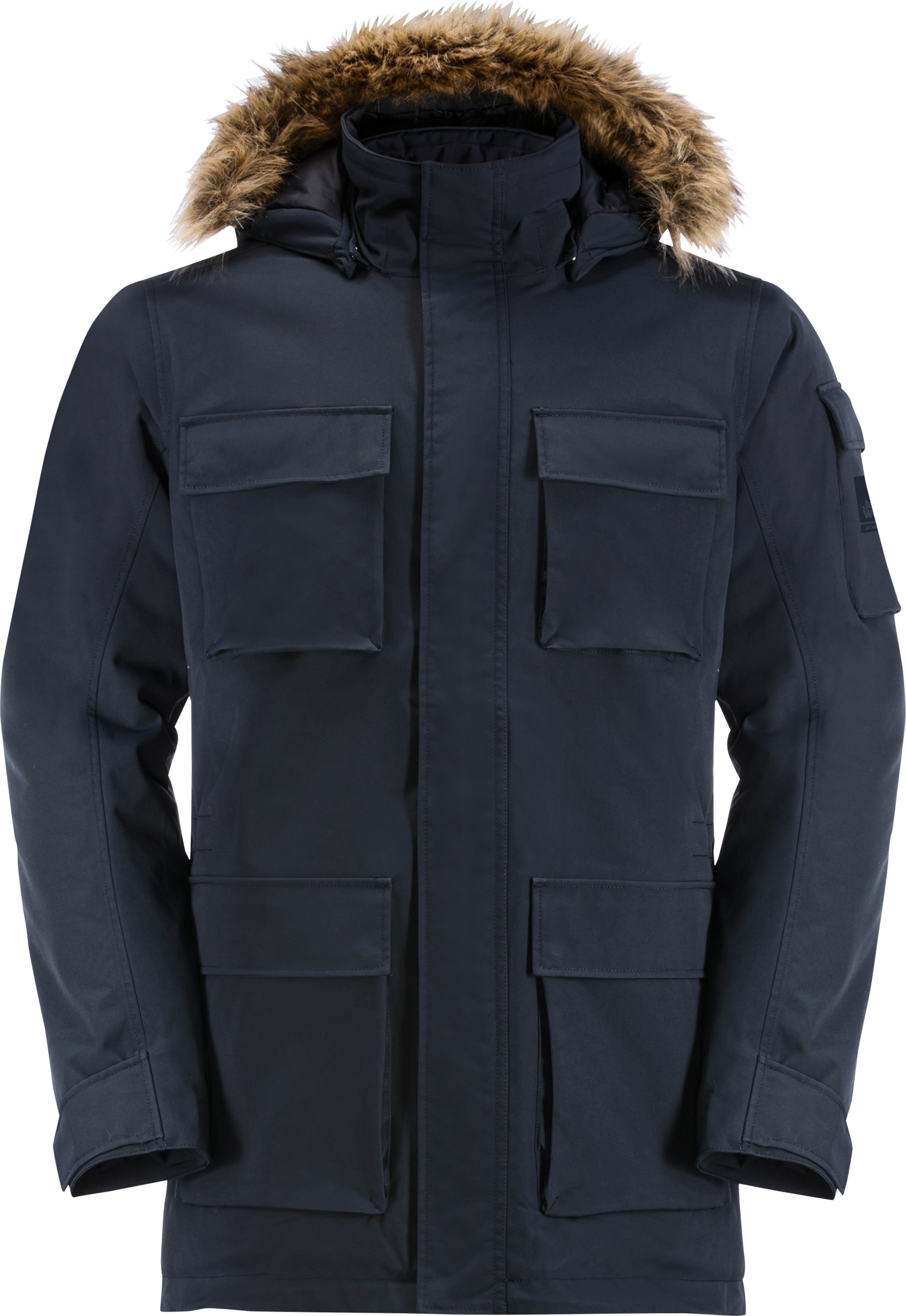 Jack Wolfskin Men’s Glacier Canyon Parka Night Blue