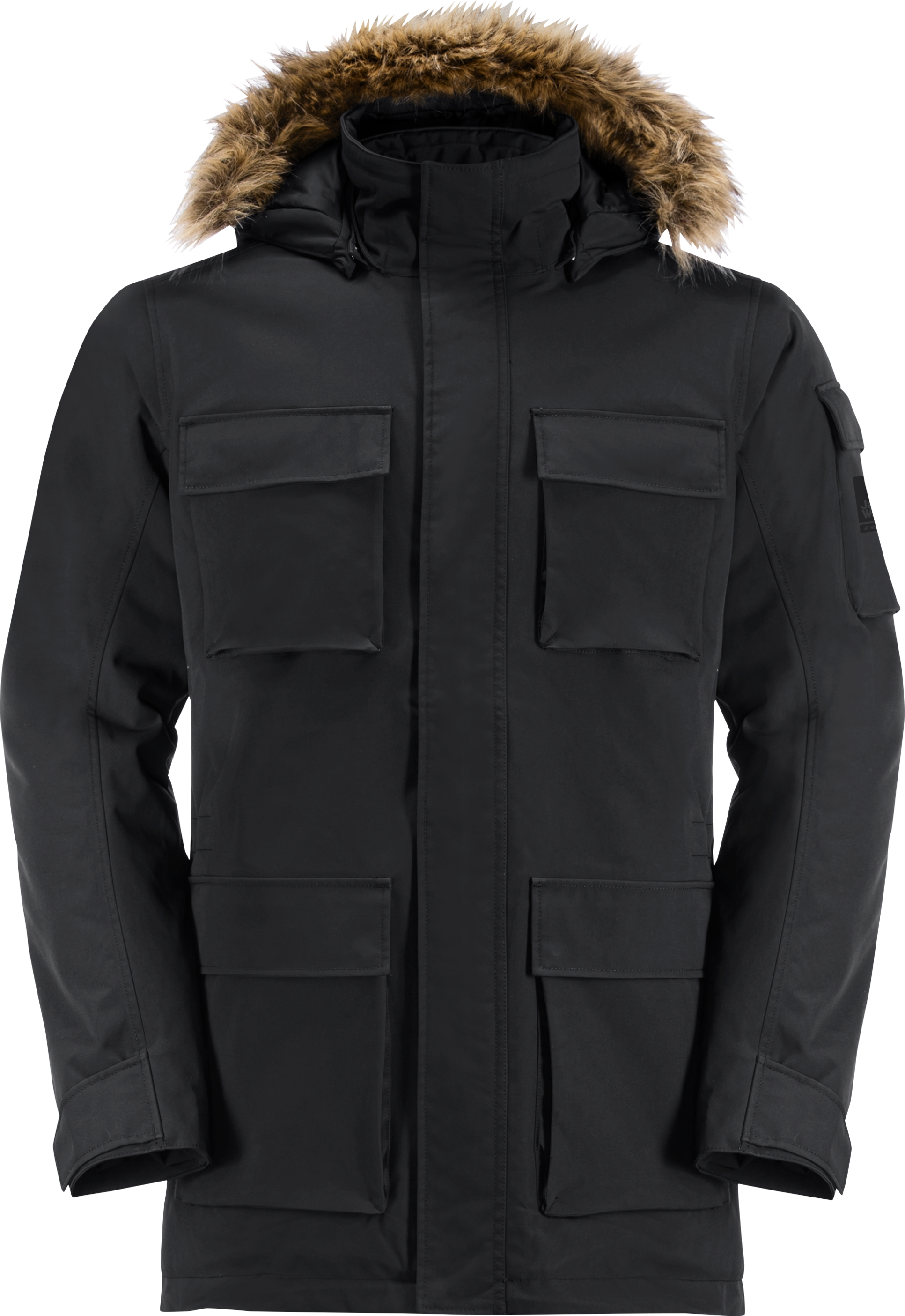 Jack Wolfskin Men’s Glacier Canyon Parka Black