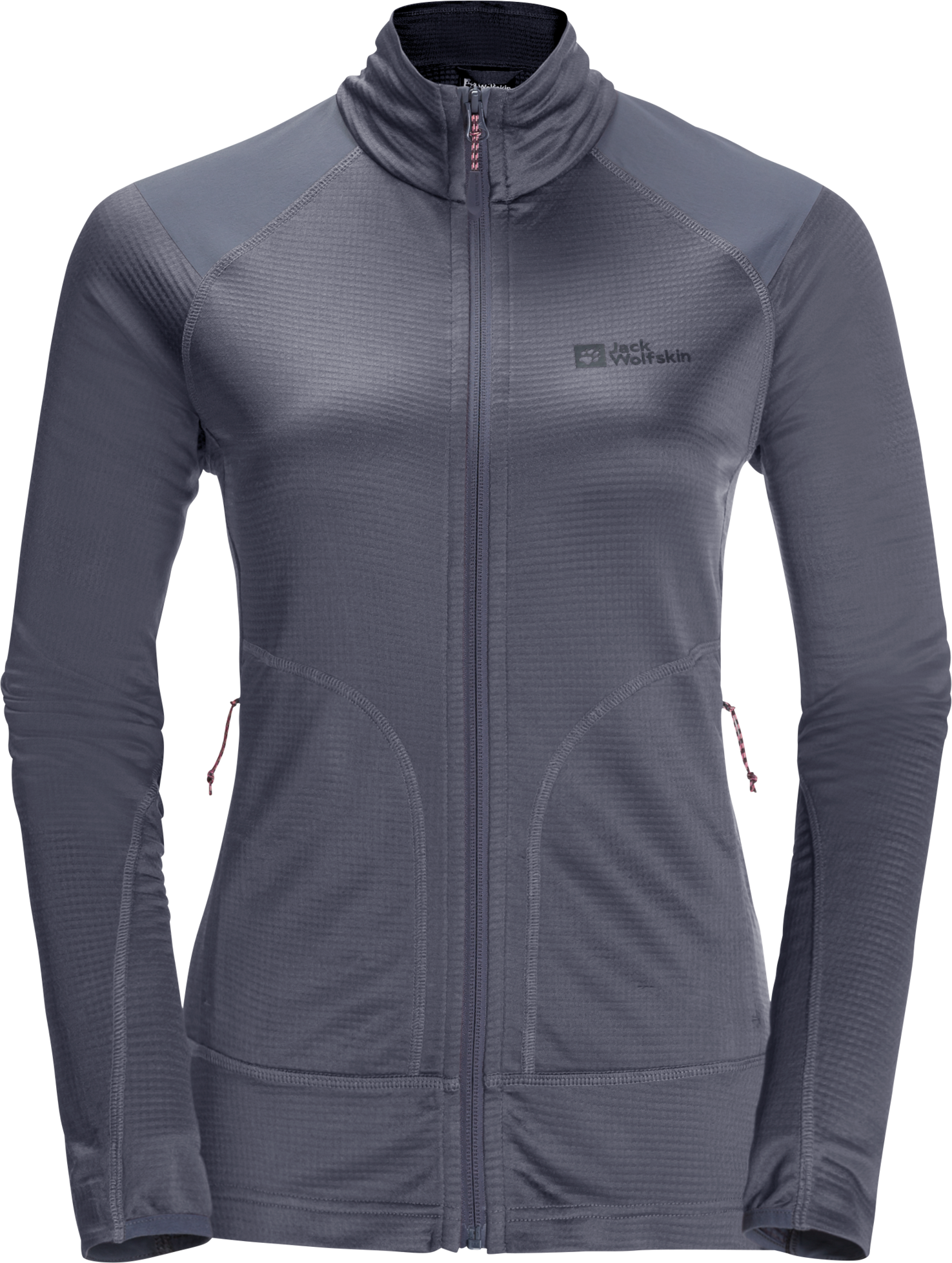 Jack Wolfskin Women’s Kammweg Full Zip Dolphin