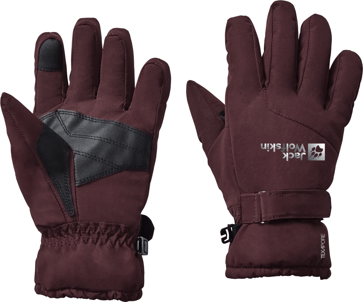 Jack Wolfskin Kids' 2-Layer Winter Glove Boysenberry