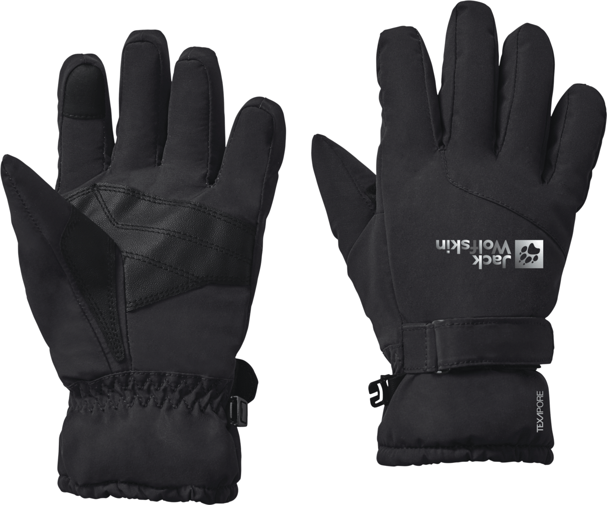 Jack Wolfskin Kids' 2-Layer Winter Glove Black