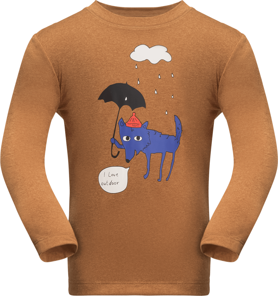 Jack Wolfskin Kids' Gleely Longsleeve Autumn Leaves