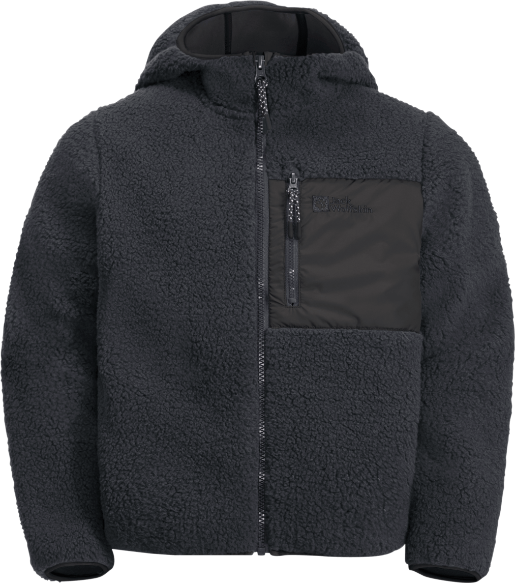 Jack Wolfskin Kids' Ice Curl Hood Jacket Phantom