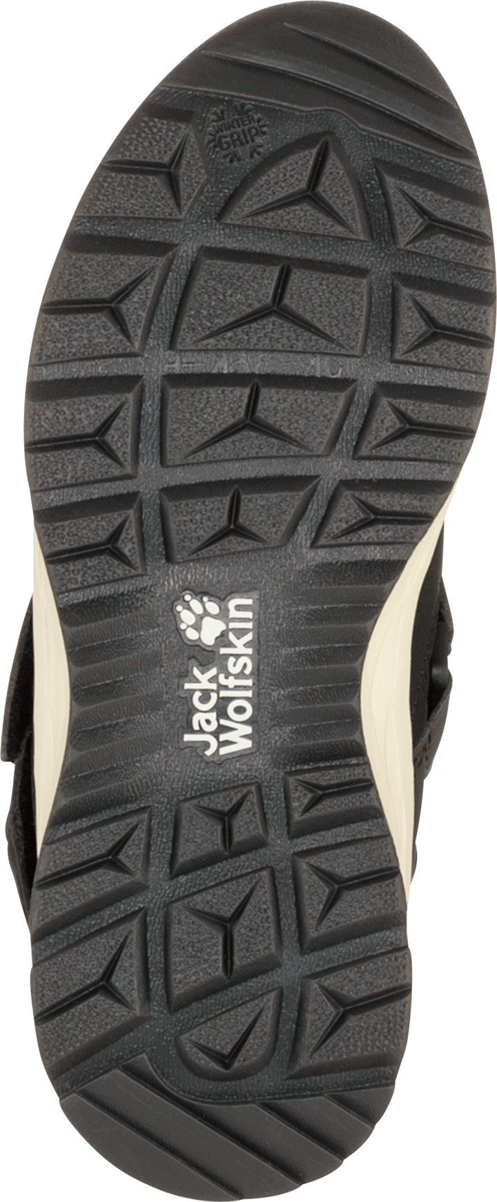 Jack Wolfskin Kids' Polar Bear Texapore High Velcro Black / Grey Jack Wolfskin