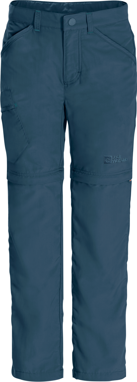 Jack Wolfskin Kids’ Safari Zip Off Pants Dark Sea