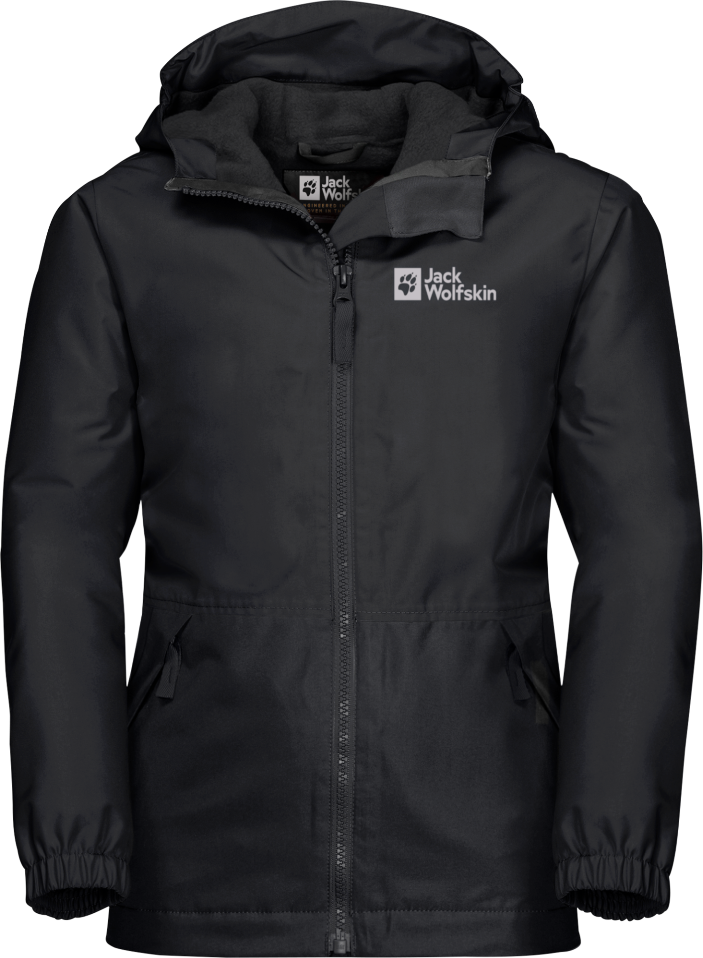 Jack Wolfskin Kids’ Snowy Days Jacket Black/Black