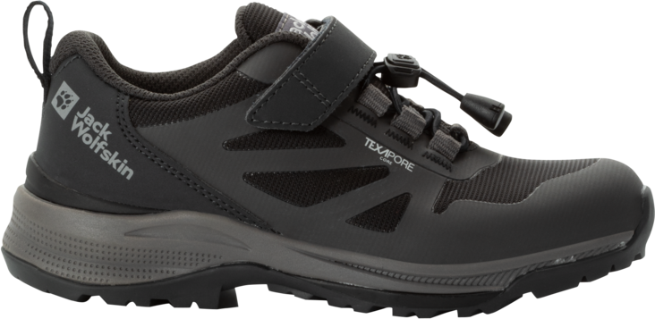 Jack Wolfskin Kids’ Villi Hiker Texapore Low Black