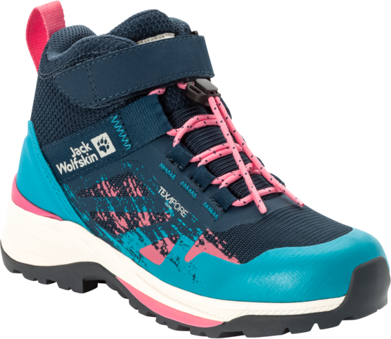 Jack Wolfskin Kids’ Villi Hiker Texapore Mid Dark Sea