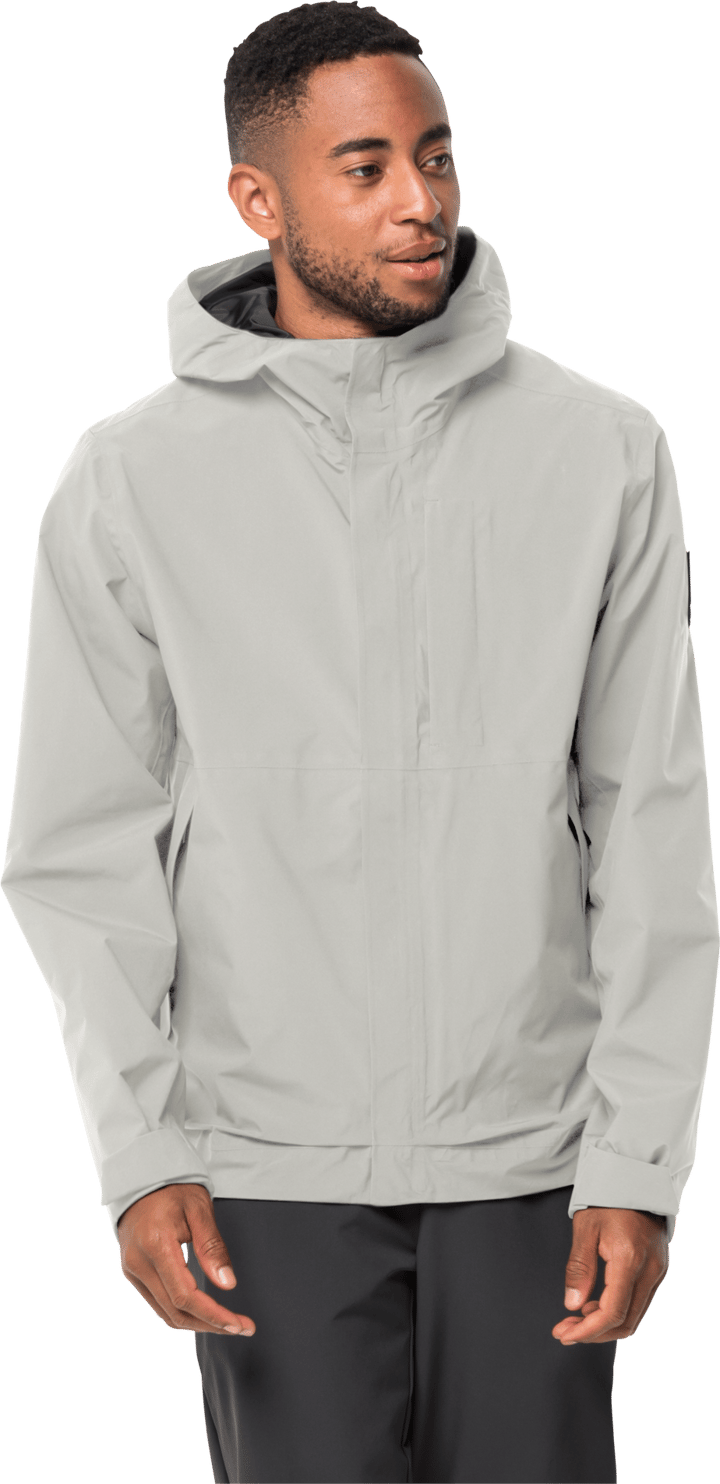 Jack Wolfskin Men's Mainkai Jacket Silver Cloud Jack Wolfskin