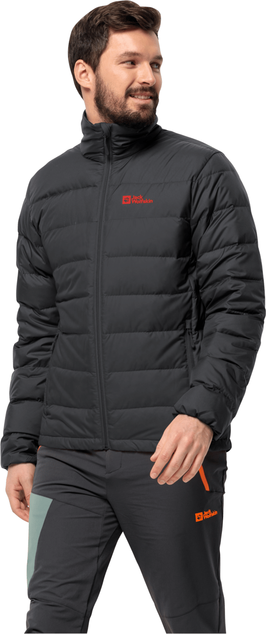 Jack Wolfskin Men's Ather Down Jacket Phantom Jack Wolfskin