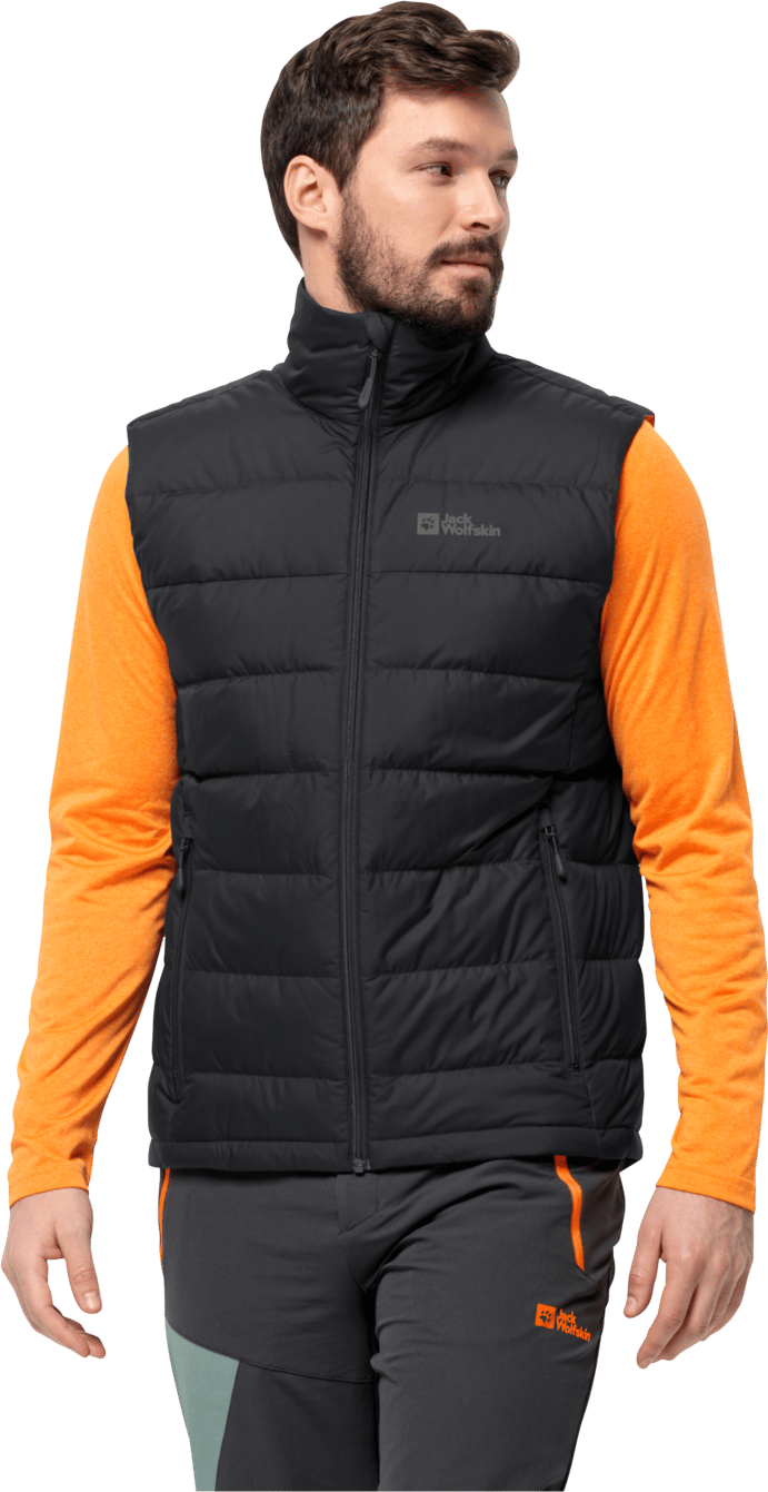 Jack Wolfskin Men's Ather Down Vest Black Jack Wolfskin