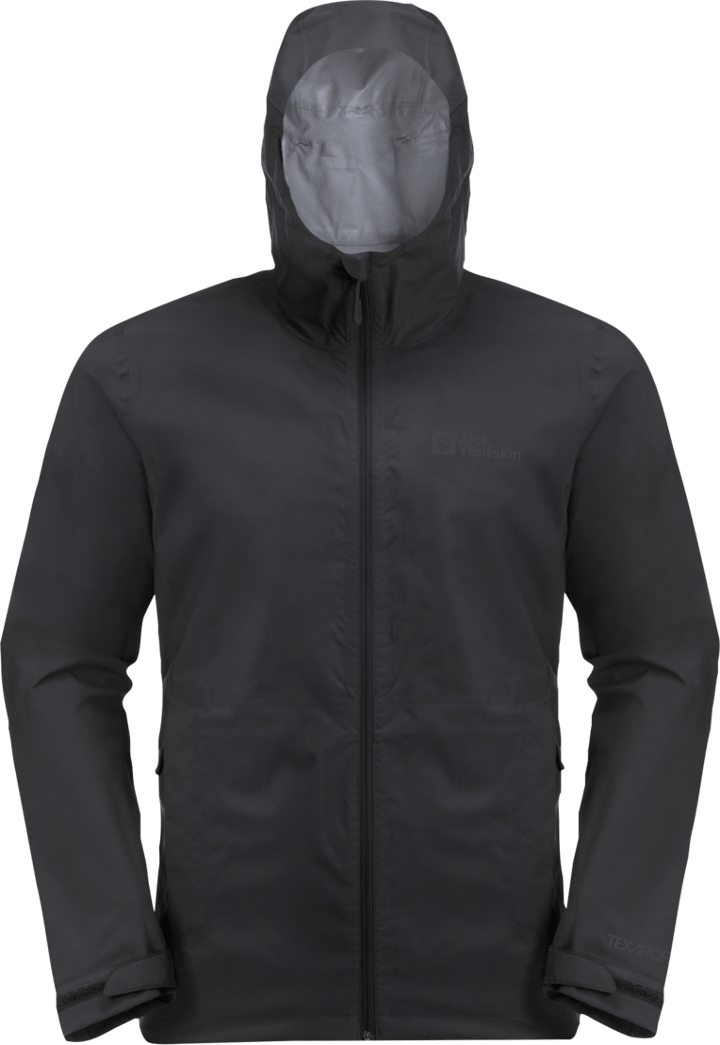 Jack Wolfskin Men's Elsberg 2.5-Layer Jacket Black Jack Wolfskin