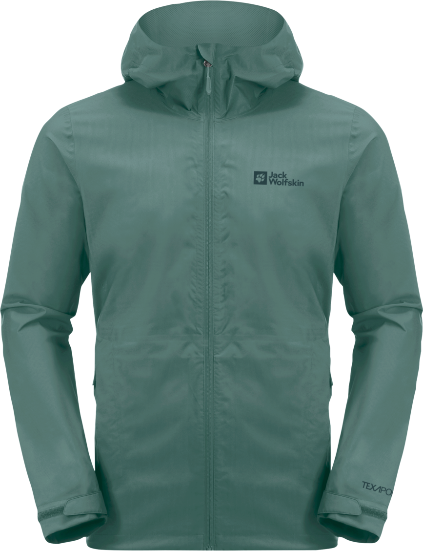 Jack Wolfskin Men’s Elsberg 2.5-Layer Jacket Jade Green