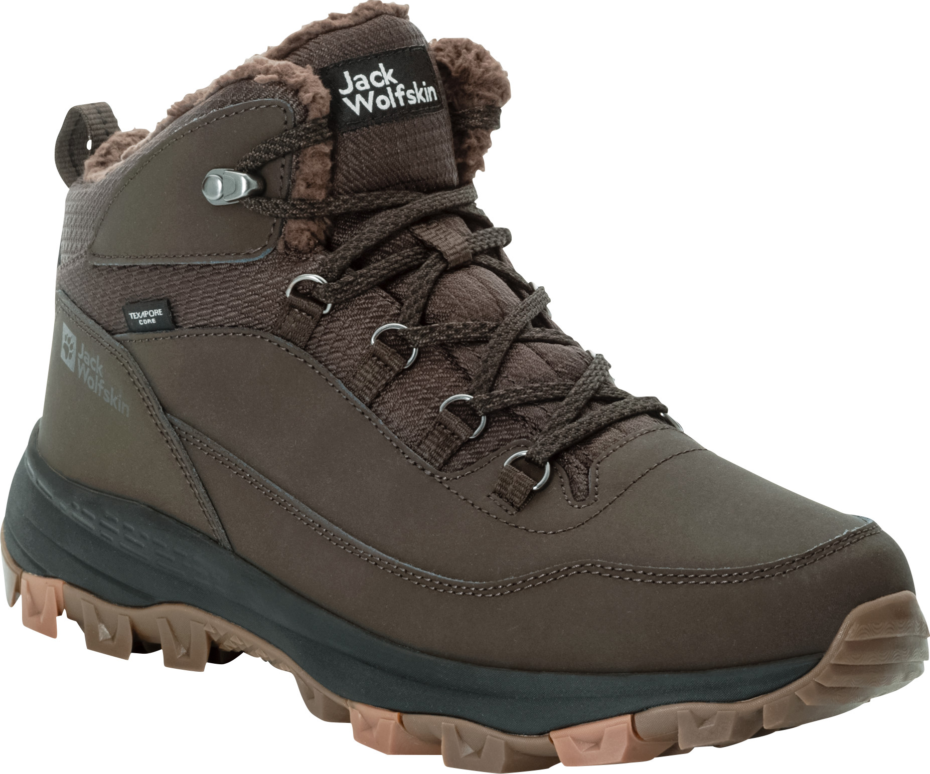 Jack Wolfskin Men’s Everquest Texapore Mid Cold Coffee