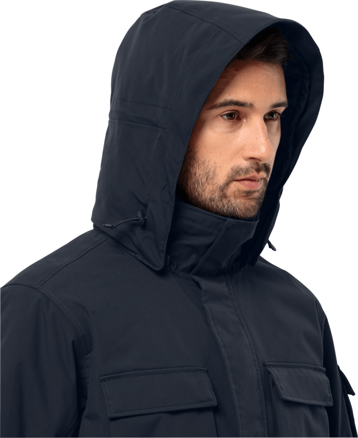 Jack wolfskin glacier canyon parka outlet black