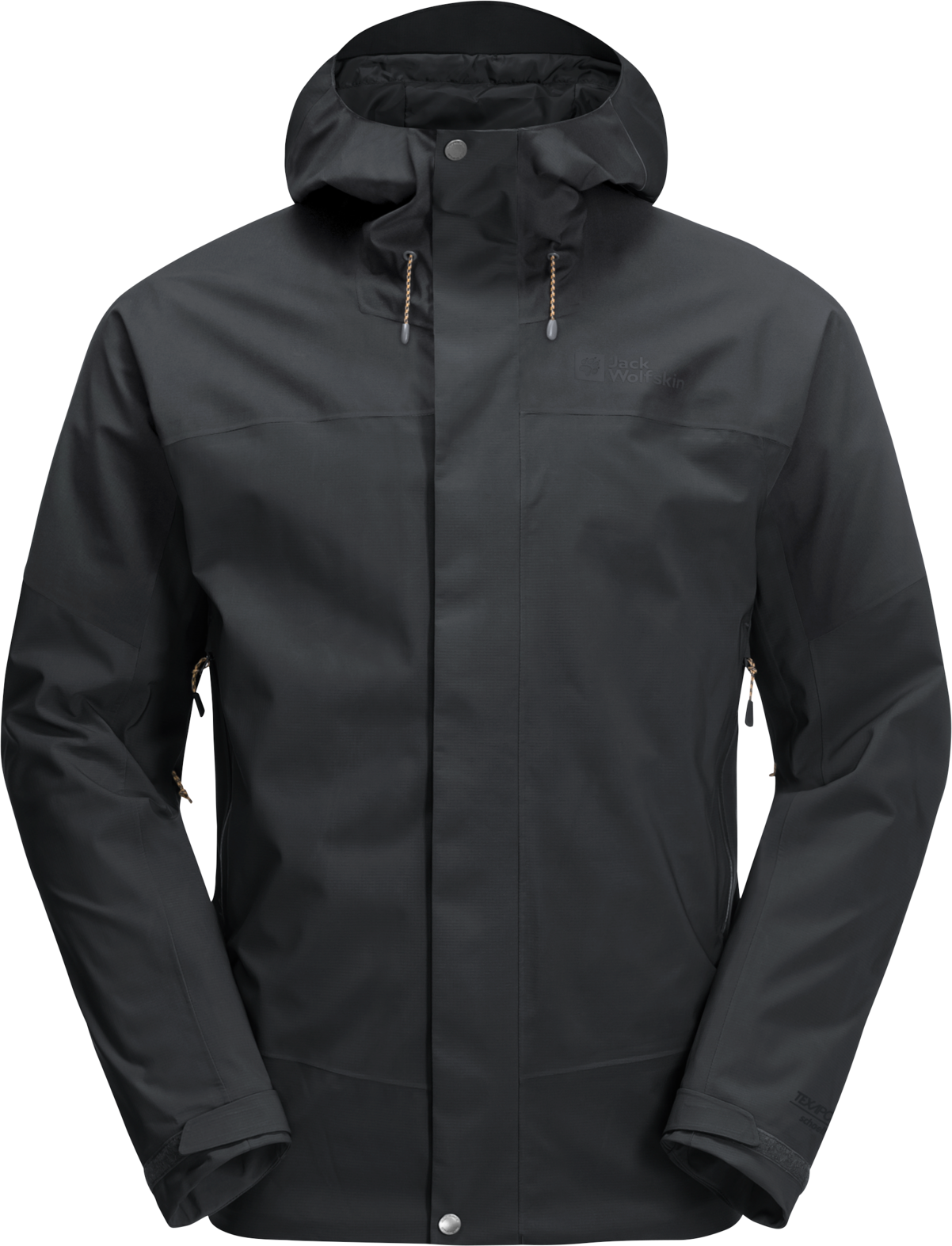 Jack Wolfskin Men’s Kammweg 2-Layer Jacket Phantom