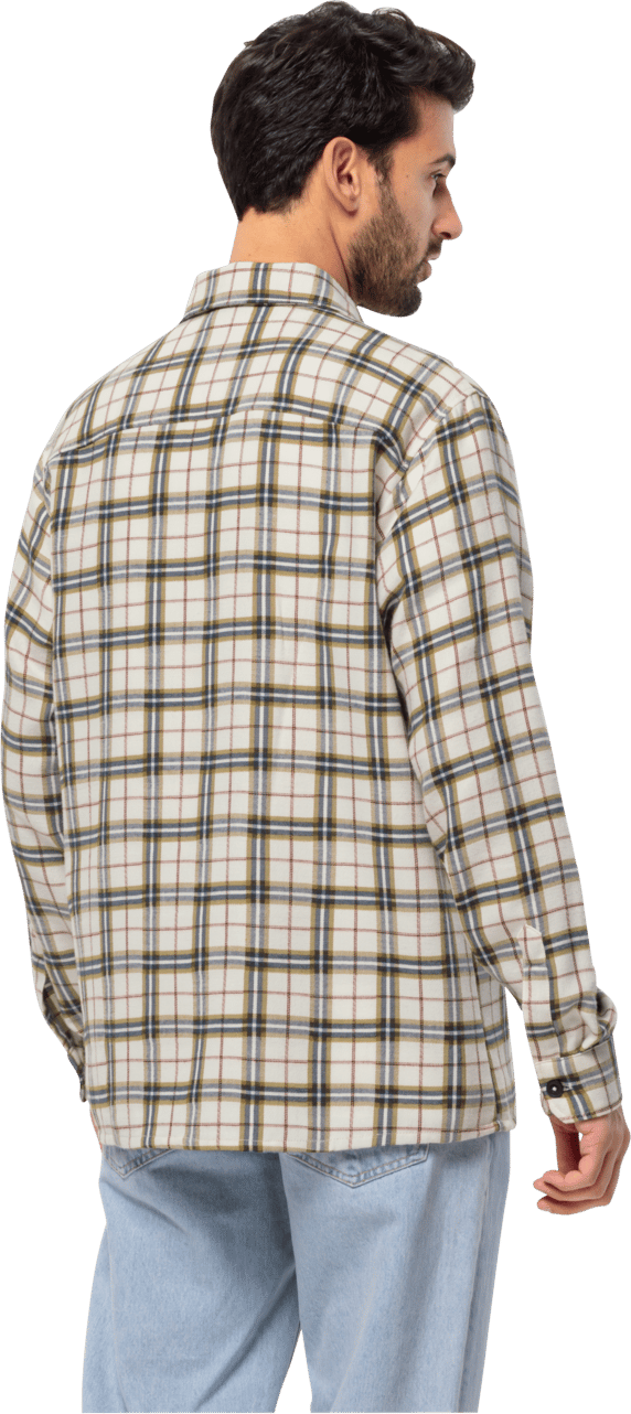 Jack Wolfskin Men's Morgenluft Shirt Cotton White 41 Jack Wolfskin