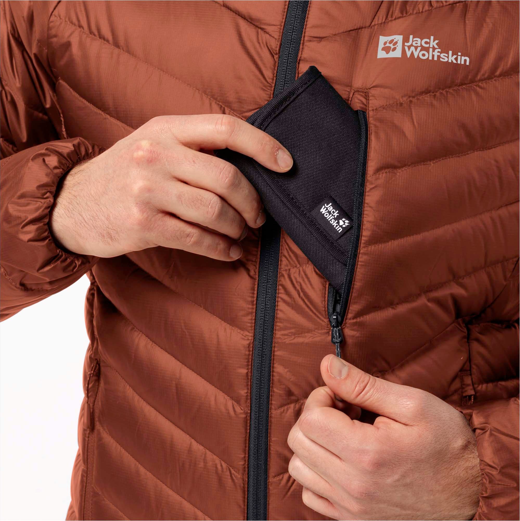 Jack wolfskin mens outlet atmosphere down jacket