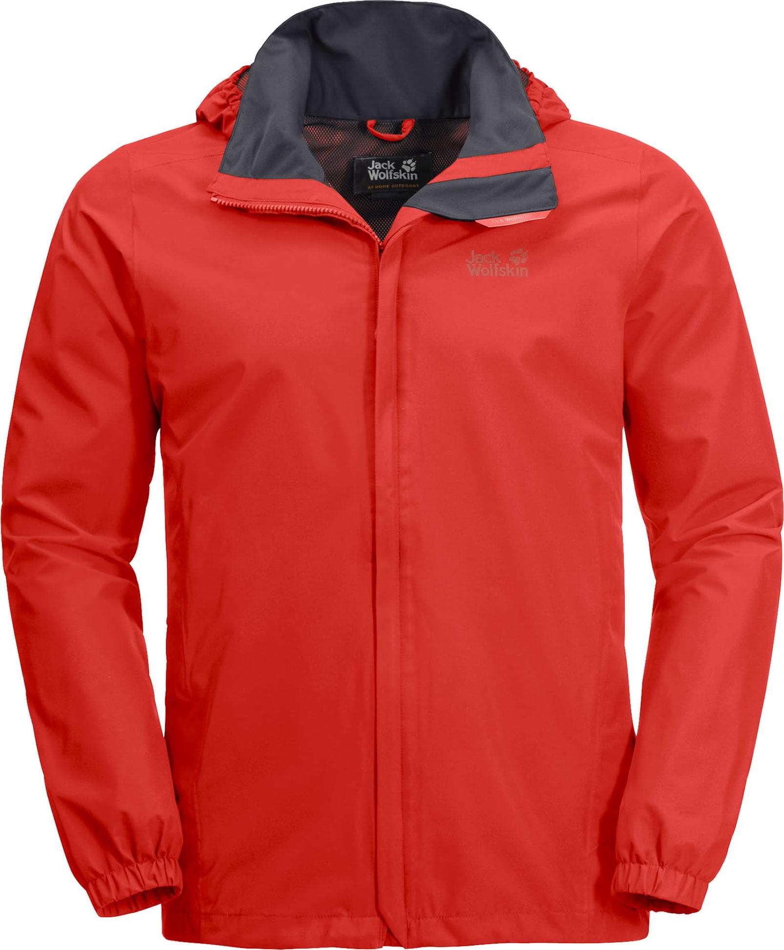 Jack Wolfskin Men’s Stormy Point Jacket (2021) Lava Red