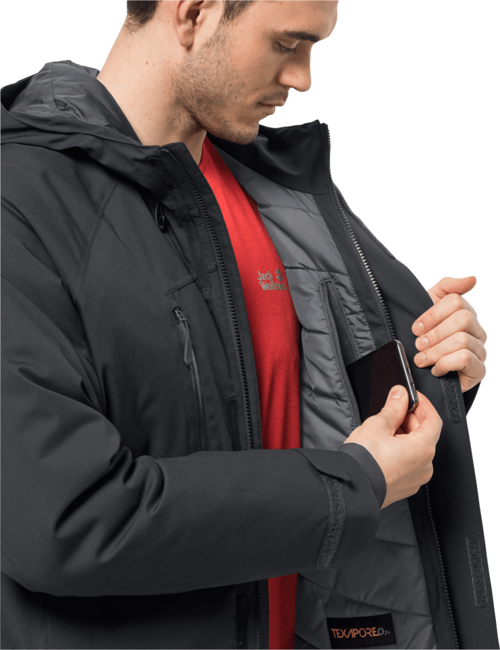 Jack Wolfskin Men's Troposphere Insulated Jacket Black Jack Wolfskin