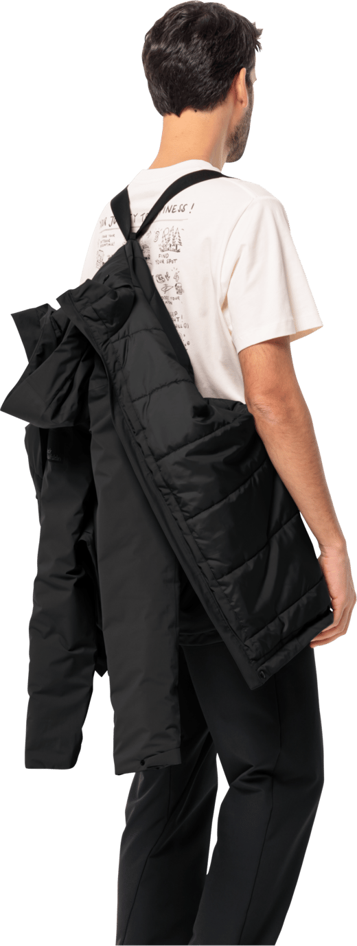 Jack Wolfskin Men's Wandermood Jacket Black Jack Wolfskin