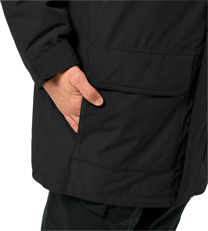 Jack Wolfskin Men's Winterlager Parka Black Jack Wolfskin