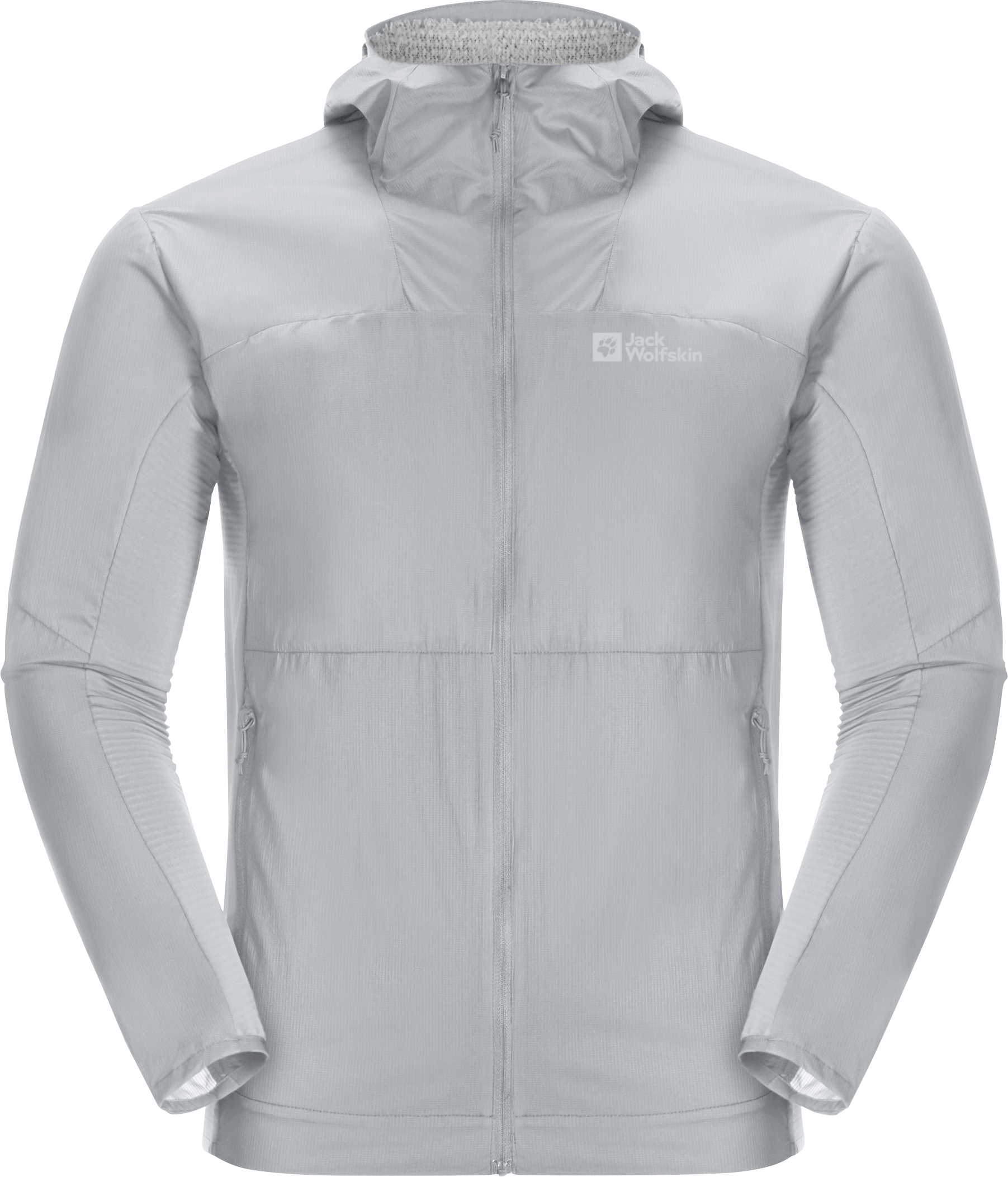 Jack Wolfskin Men’s Prelight Alpha Jacket Silver Grey