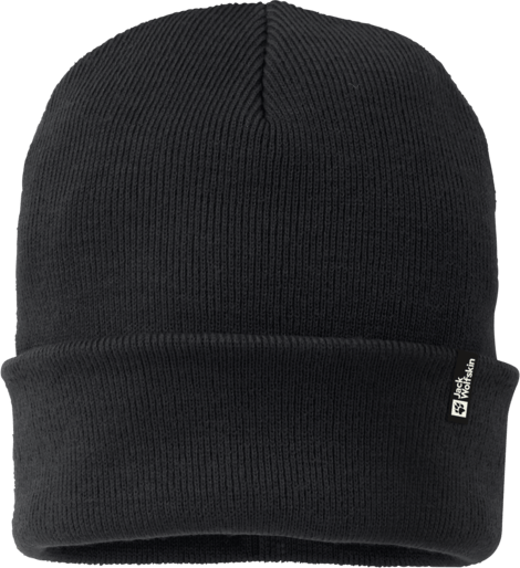 Jack Wolfskin Rib Beanie Black