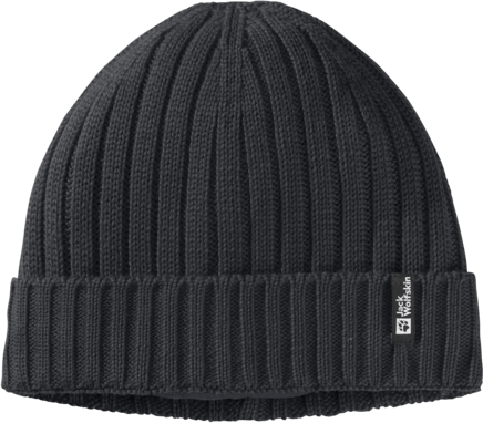 Jack Wolfskin Rib Knit Beanie Black