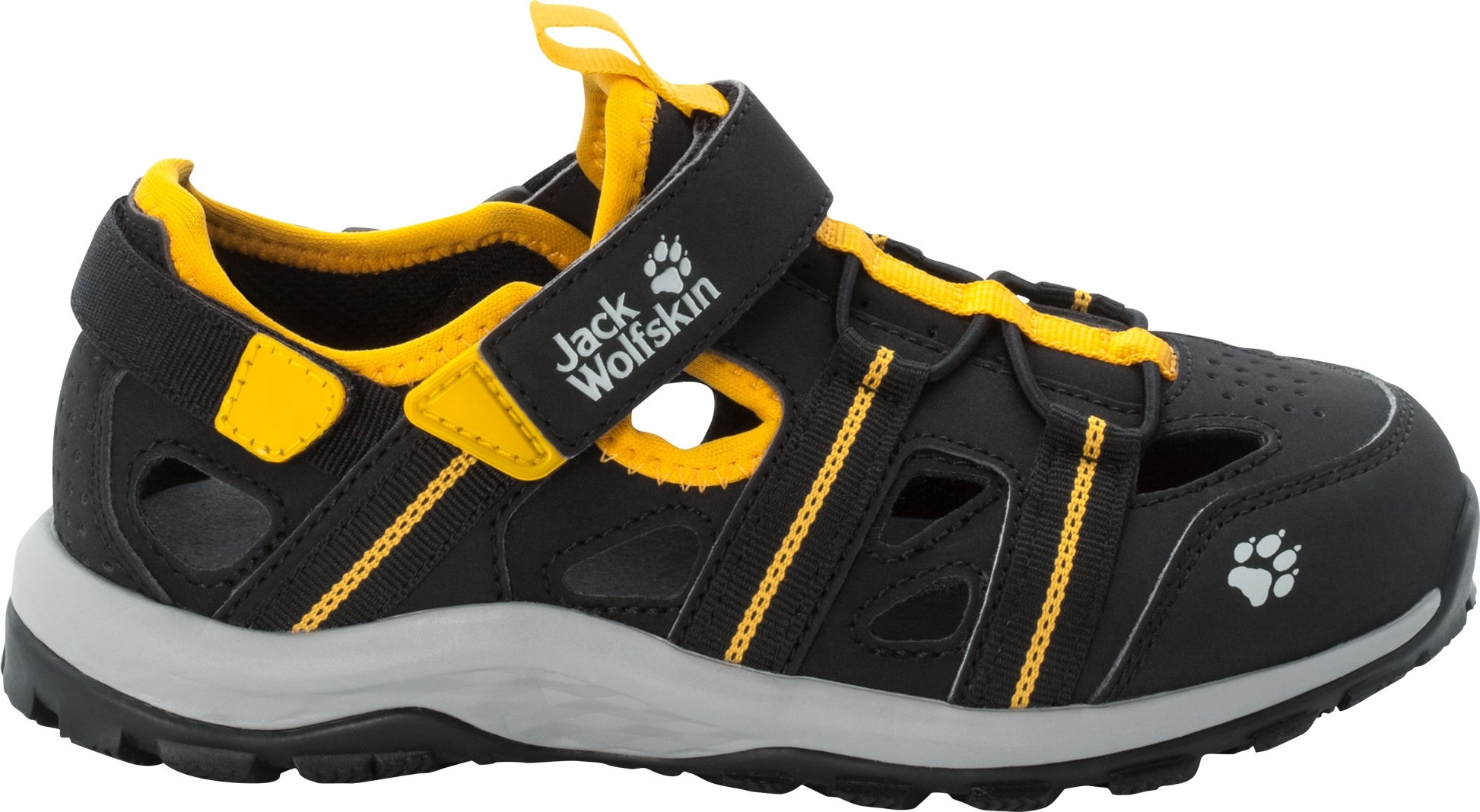 Jack Wolfskin Kids’ Sun Climber Black / Burly Yellow Xt