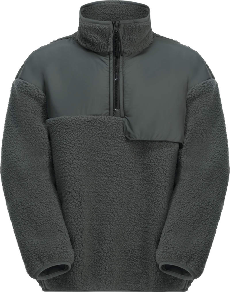 Jack Wolfskin Teens' Halfzip Fleece Slate Green