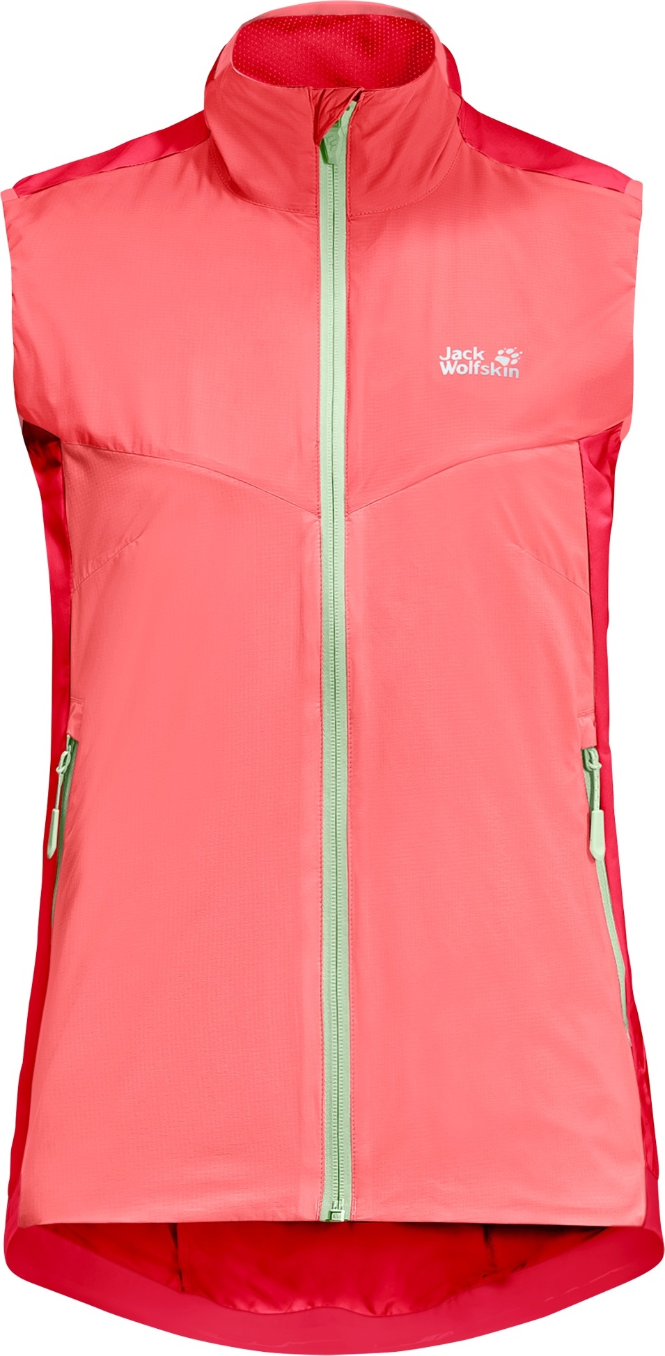 Jack Wolfskin Women’s Tourer Softshell Vest Tulip Red