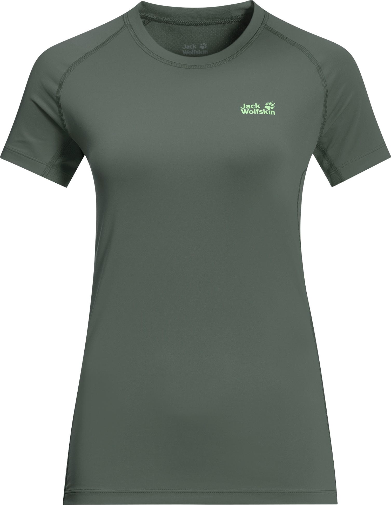 Jack Wolfskin Women’s Tourer Vent Tee Hedge Green