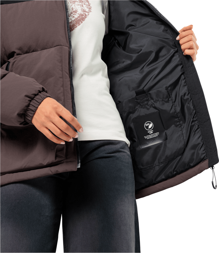 Jack Wolfskin Unisex Dellbrueck Jacket Black Plum Jack Wolfskin