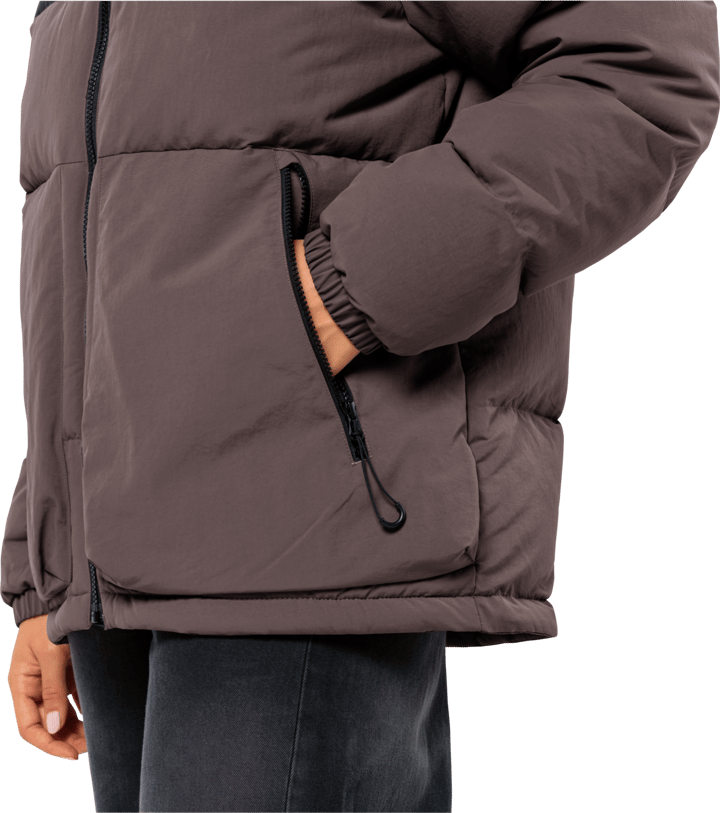 Jack Wolfskin Unisex Dellbrueck Jacket Black Plum Jack Wolfskin