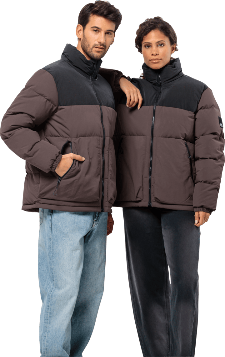 Jack Wolfskin Unisex Dellbrueck Jacket Black Plum Jack Wolfskin