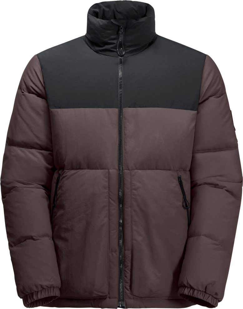 Jack Wolfskin Unisex Dellbrueck Jacket Black Plum